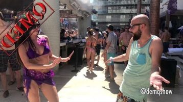 DEMQ SHOW – American Girl at a Party VS Armenian Girl at a Party