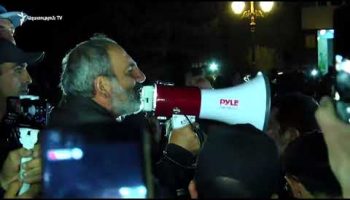 Nikol Pashinyan’s rally in Vanadzor