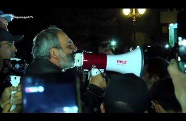 Nikol Pashinyan’s rally in Vanadzor