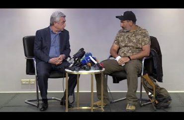 Serzh Sargsyan & Nikol Pashinyan meeting