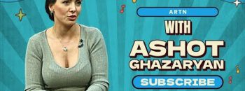 Ashot Ghazaryan with Angela Sargsyan