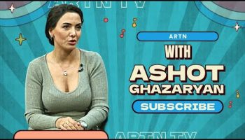 Ashot Ghazaryan with Angela Sargsyan