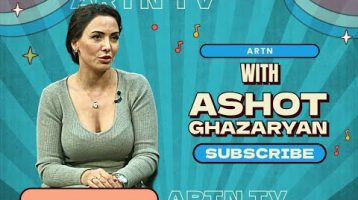 Ashot Ghazaryan with Angela Sargsyan