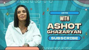 Ashot Ghazaryan with Ani Yeranyan