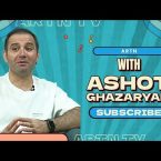 Ashot Ghazaryan with Arsen Grigoryan