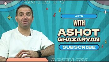 Ashot Ghazaryan with Arsen Grigoryan