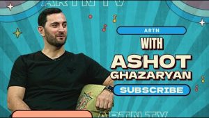 Ashot Ghazaryan with Gnel Ulikhanyan