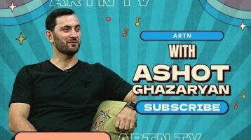 Ashot Ghazaryan with Gnel Ulikhanyan